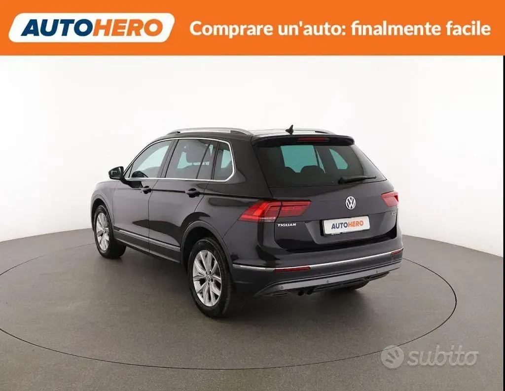 Usata VW Tiguan Advance 190 CV (139 kW) 2018 Nero SUV