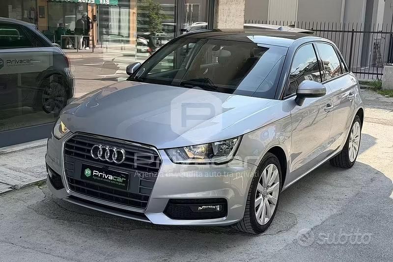 Usata Audi A1 Comfort 90 CV (66 kW) 2017 Grigio Utilitaria