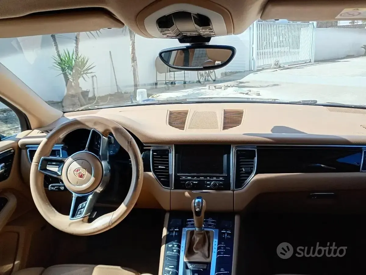 Usata Porsche Macan 250 CV (183 kW) 2015 Blu SUV