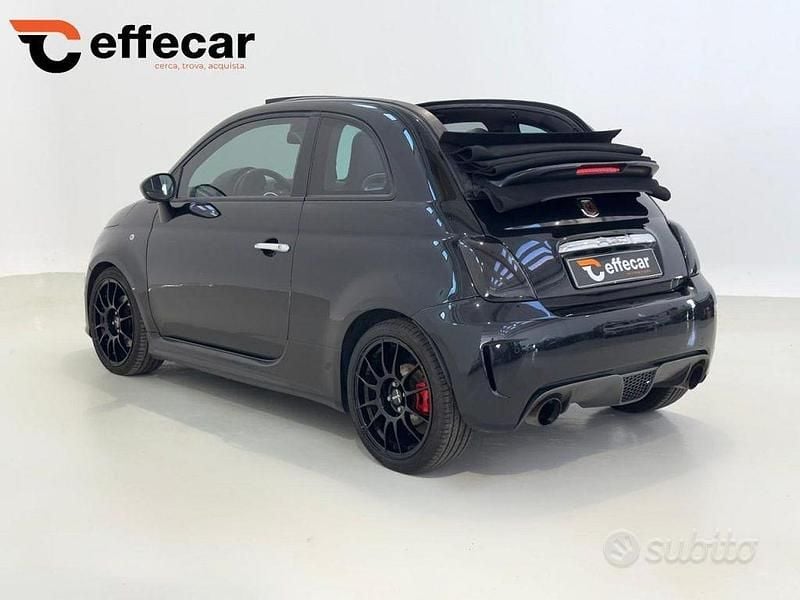 Usata Abarth 595C Competizione 160 CV (117 kW) 2012 Nero Cabrio