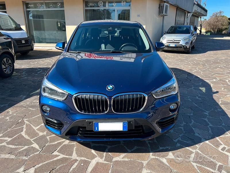 Usata BMW X1 xLine 150 CV (110 kW) 2017 Blu SUV