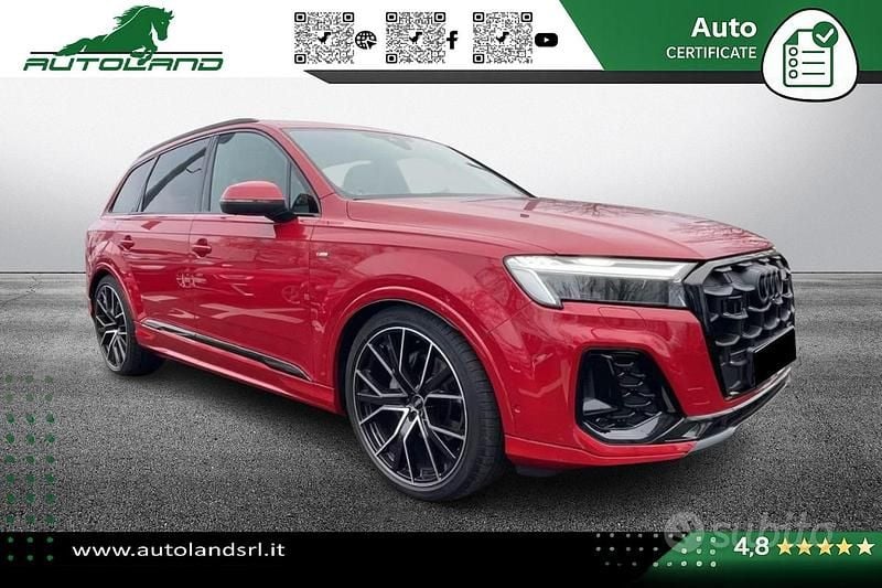 Usata Audi Q7 S-Line 231 CV (169 kW) 2025 Rosso SUV