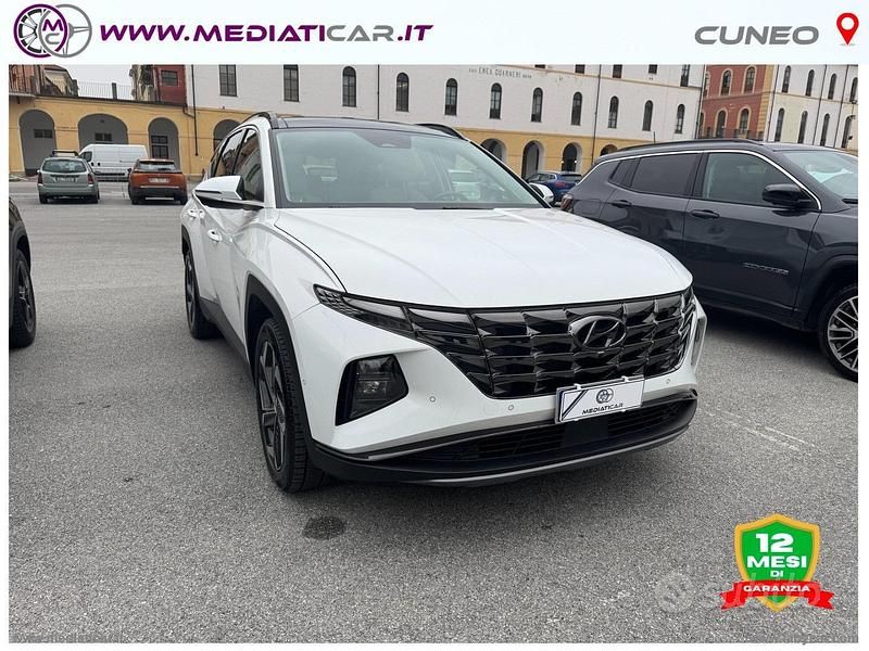 Bianco Usata 2021 Hyundai Tucson SUV | 26.000 € (Cara) - Immagine 1/4