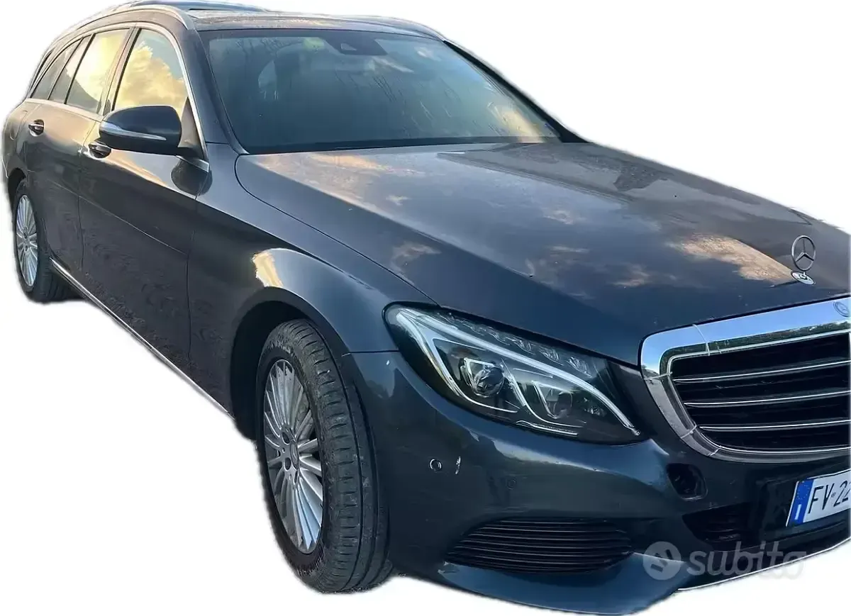 Usata Mercedes C220 Executive 170 CV (125 kW) 2015 Grigio Station wagon