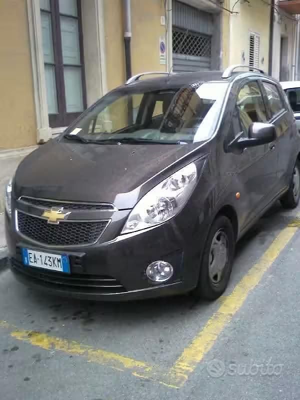 Usata Chevrolet Spark LS 68 CV (50 kW) 2010 Marrone Utilitaria