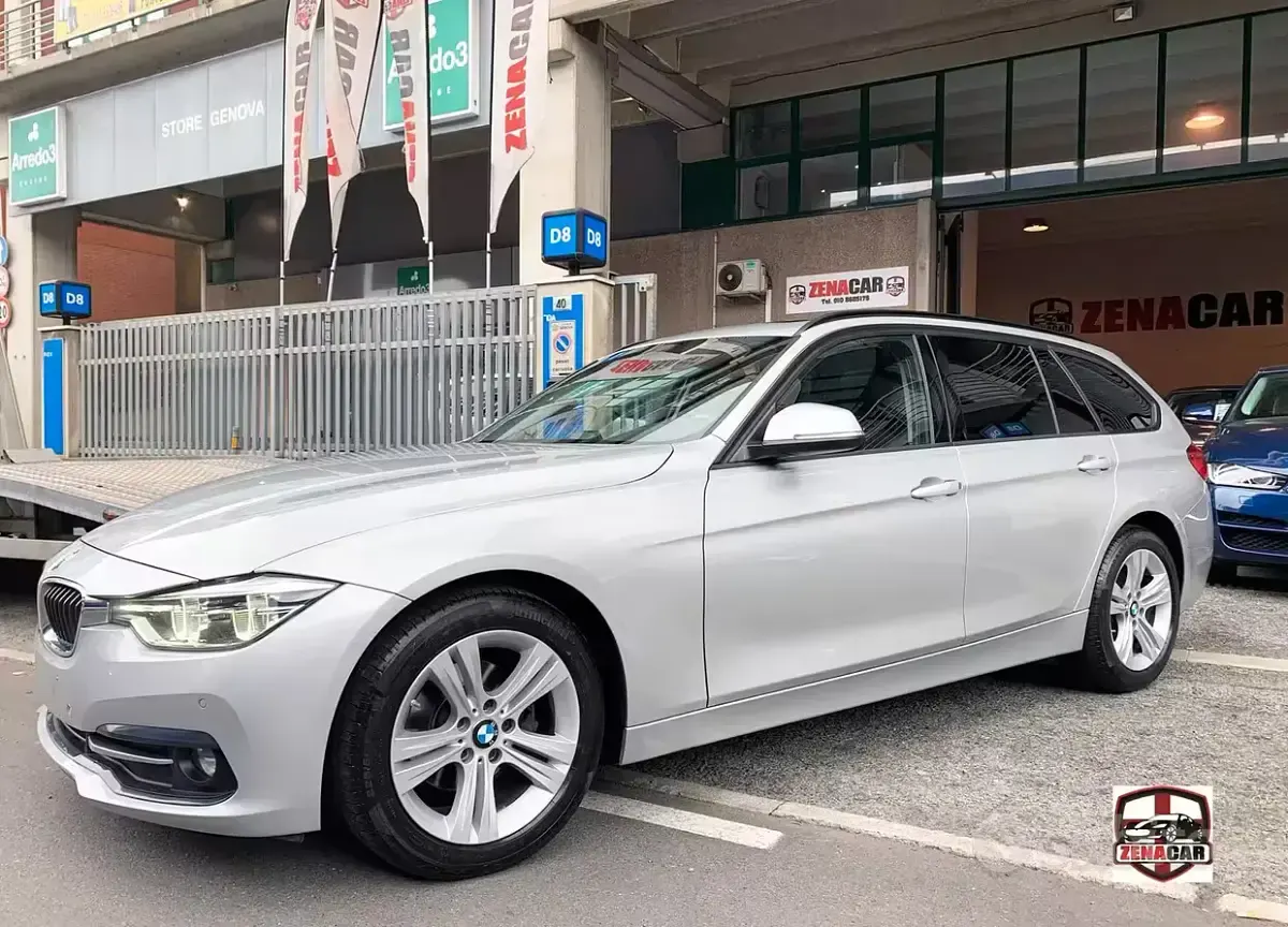 Usata BMW 318 Efficient Dynamics 150 CV (110 kW) 2018 Grigio Station wagon