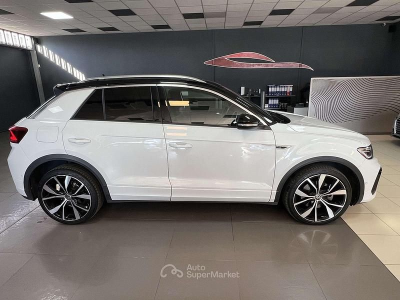 Usata VW T-Roc R-line 150 CV (110 kW) 2022 Bianco SUV