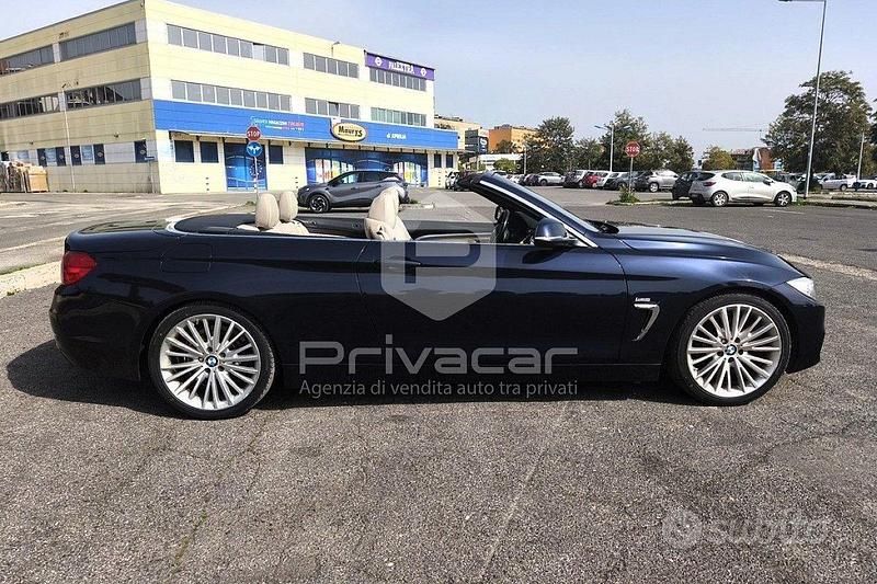 Usado BMW 420 Luxury Line 190 CV (139 kW) 2016 Azul Descapotable