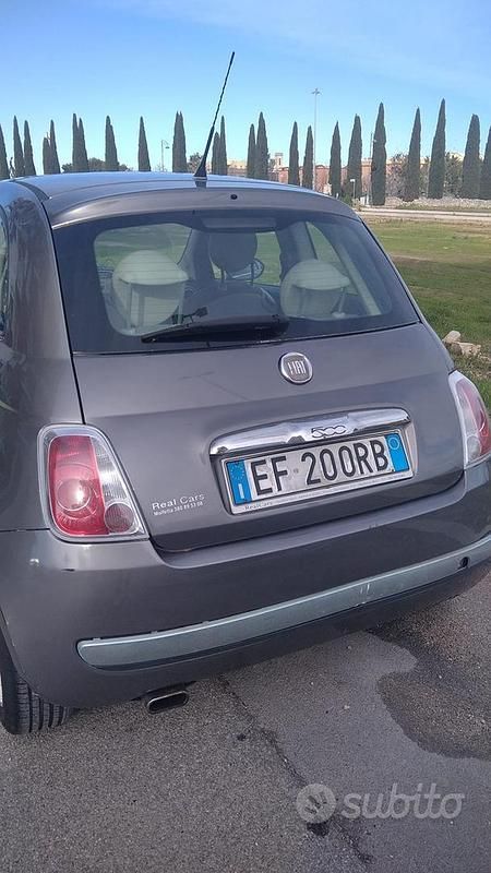 Usata Fiat 500 69 CV (50 kW) 2011 Grigio Berlina