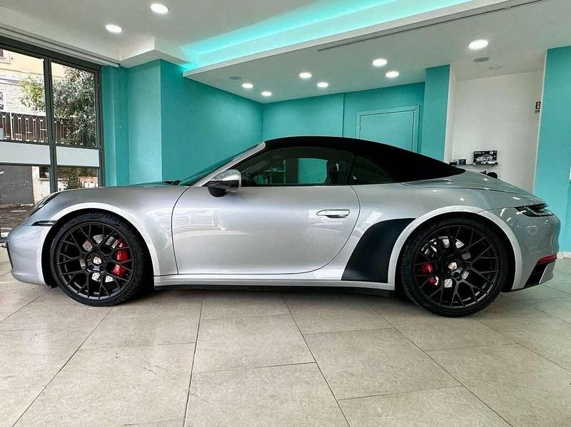 Usata Porsche 911 Carrera 4S Cabriolet 450 CV (330 kW) 2019 Argento gt Cabrio
