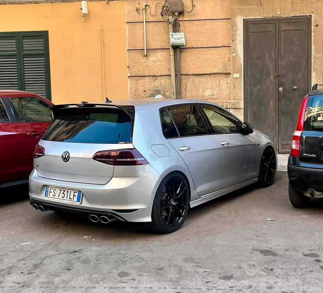Usata VW Golf VII R 300 CV (220 kW) 2015 Grigio Berlina