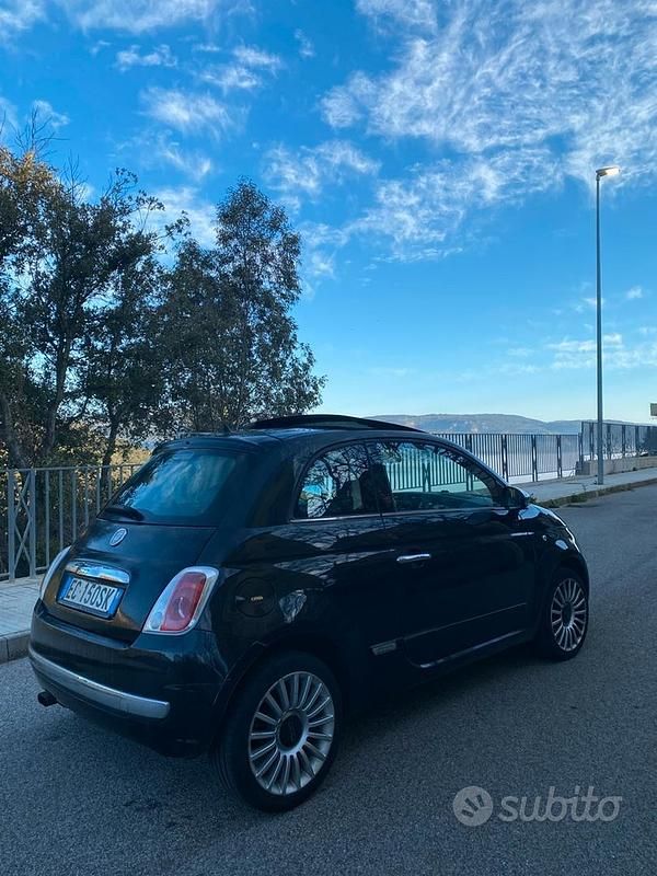 Usata Fiat 500 75 CV (55 kW) 2012 Nero Berlina