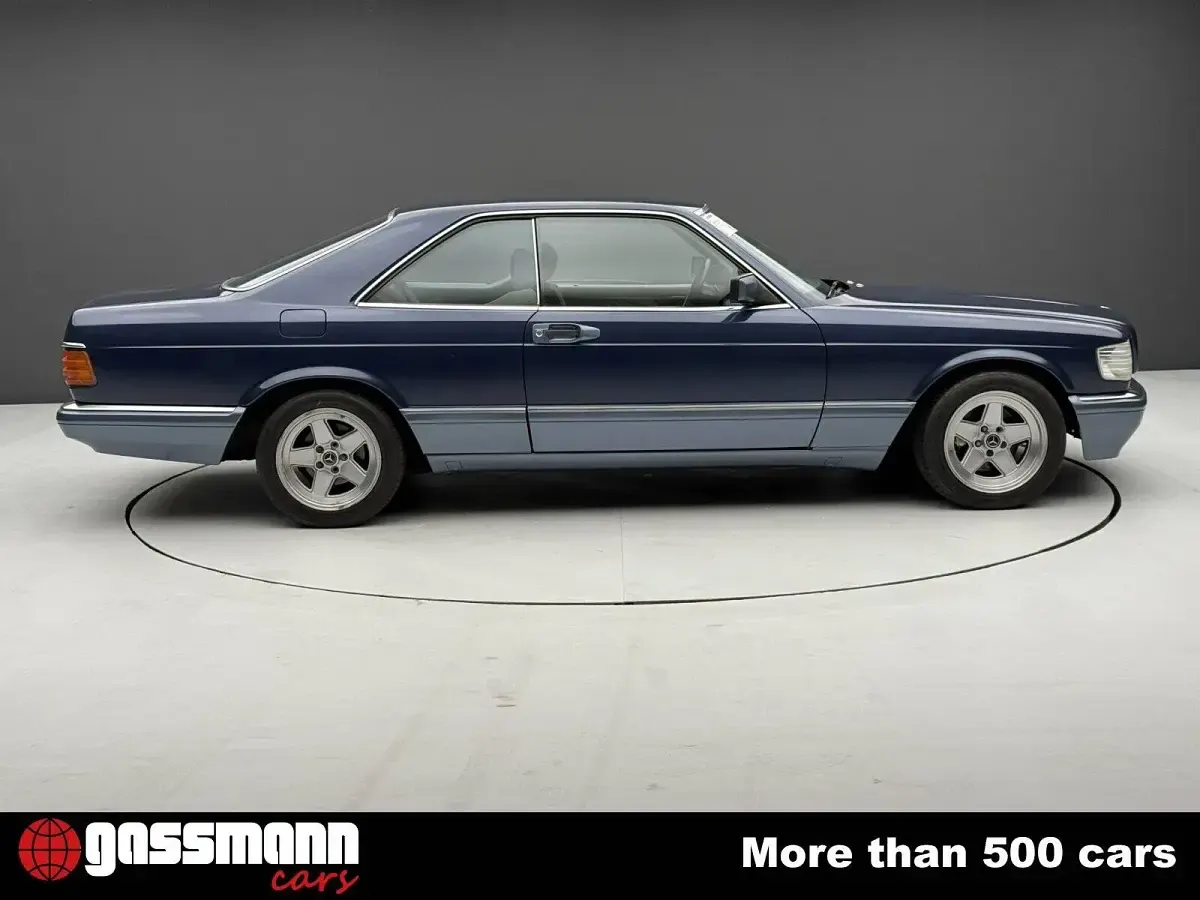 Usata Mercedes 420 224 CV (164 kW) 1989 Blu Coupé