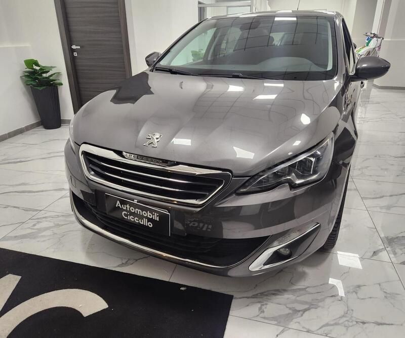 Usata Peugeot 308 Allure 120 CV (88 kW) 2017 Grigio Utilitaria