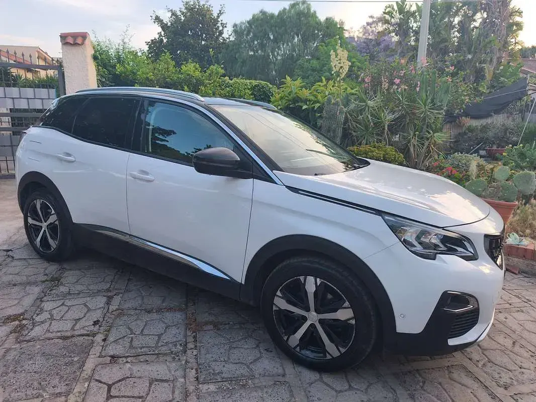 Usata Peugeot 3008 Active 131 CV (96 kW) 2019 Bianco SUV