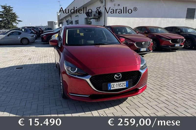 Usata Mazda 2 Exceed 90 CV (66 kW) 2021 Rosso Utilitaria