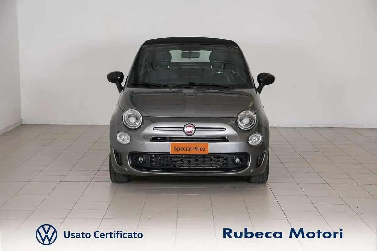 Usata Fiat 500C Connect 69 CV (50 kW) 2021 Grigio Cabrio