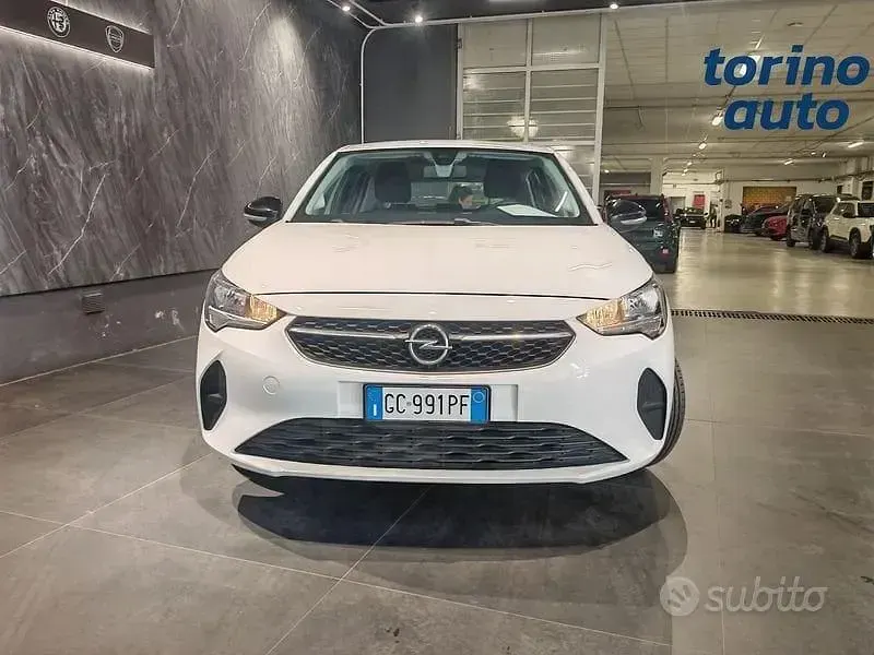 Usata Opel Corsa Edition 75 CV (55 kW) 2020 Bianco Utilitaria