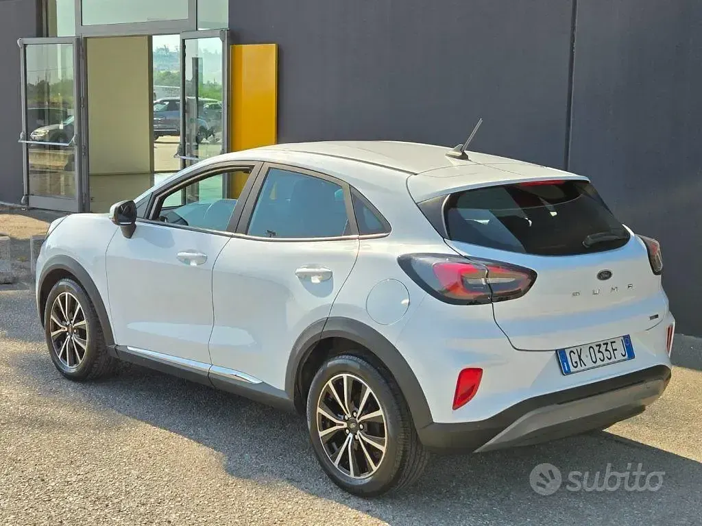 Usata Ford Puma Titanium 125 CV (91 kW) 2022 Bianco SUV