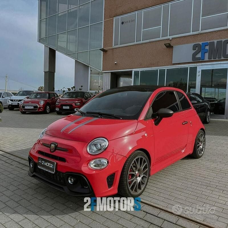 Usata Abarth 595C Competizione 180 CV (132 kW) 2021 Rosso Cabrio
