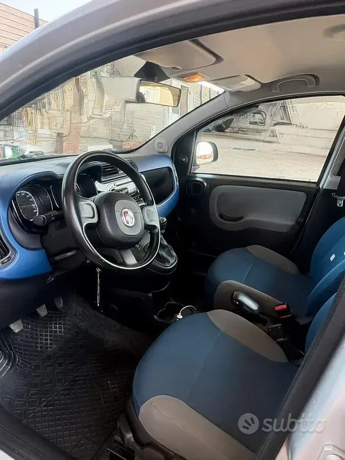 Usata Fiat Panda 69 CV (50 kW) 2013 Grigio Utilitaria
