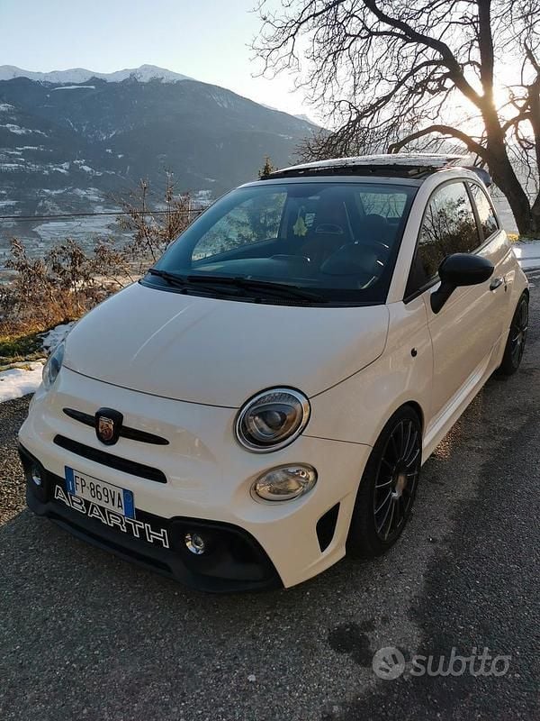 Usata Abarth 595 Turismo 165 CV (121 kW) 2018 Bianco Coupé