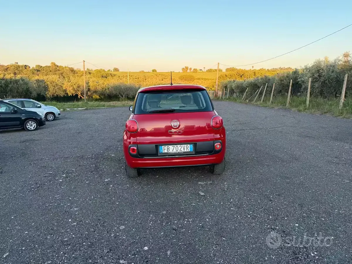 Usata Fiat 500L Lounge 95 CV (69 kW) 2015 Rosso Monovolume