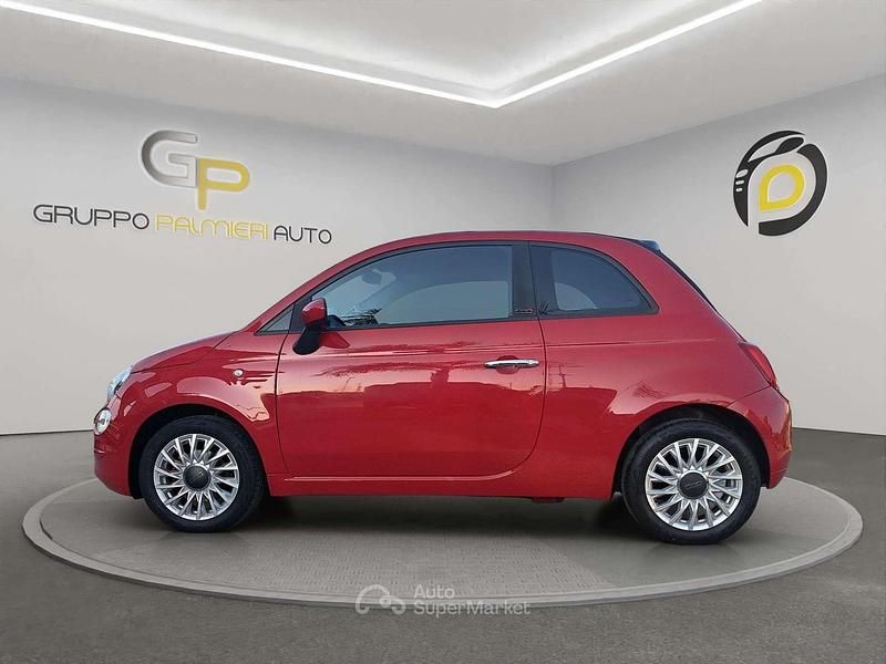 Usata Fiat 500C Lounge 69 CV (50 kW) 2021 Rosso Cabrio