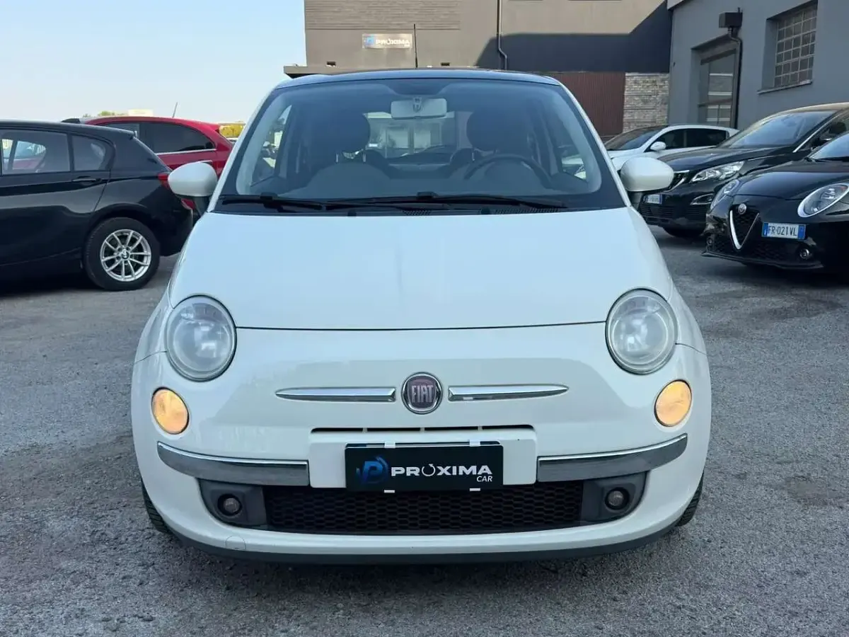 Usata Fiat 500 Lounge 69 CV (50 kW) 2010 Bianco Berlina