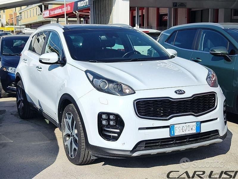 Brugt Kia Sportage GT-Line 185 HK (136 kW) 2018 Hvid SUV