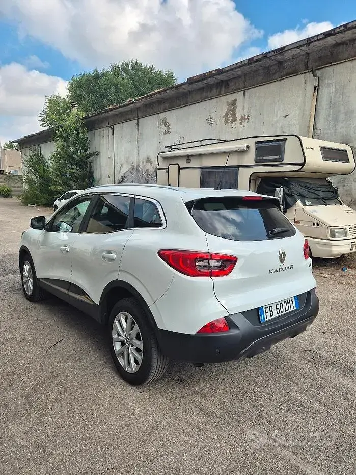 Usata Renault Kadjar 131 CV (96 kW) 2016 Bianco SUV