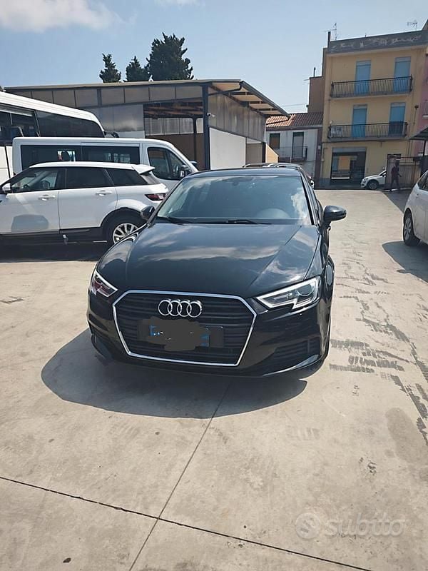 Usata Audi A3 116 CV (85 kW) 2017 Nero Berlina