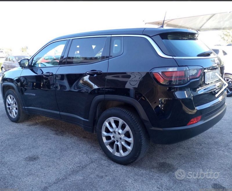Usata Jeep Compass 131 CV (96 kW) 2022 Nero SUV