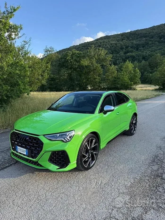 Usata Audi Q3 400 CV (294 kW) 2021 Verde SUV