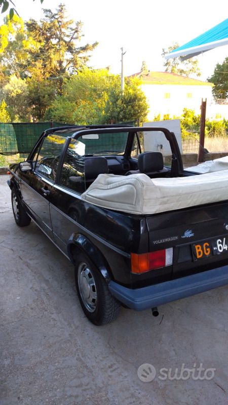 Nero Usata 1982 VW Golf Cabriolet Cabrio | 6000 € - Immagine 1/4