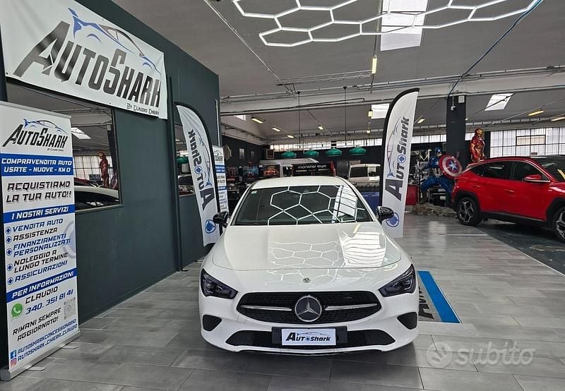 Usata Mercedes CLA200 Shooting Brake Executive 163 CV (119 kW) 2020 Bianco Station wagon