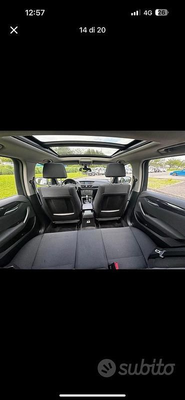 Usata BMW X1 184 CV (135 kW) 2012 Blu SUV