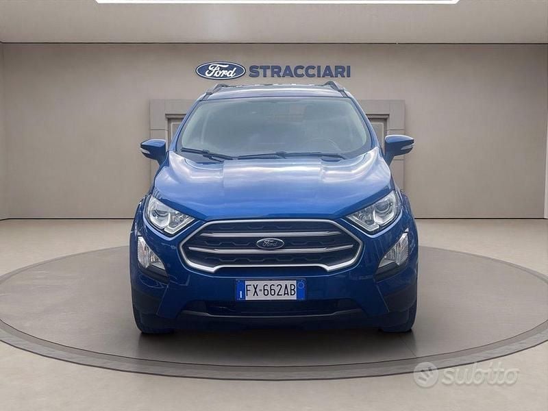 Usata Ford Ecosport 100 CV (73 kW) 2019 Blu metallizzato SUV