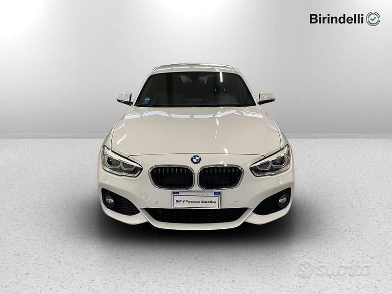 Usata BMW 118 M Sport 150 CV (110 kW) 2018 Alpinweiss iii pastello Utilitaria