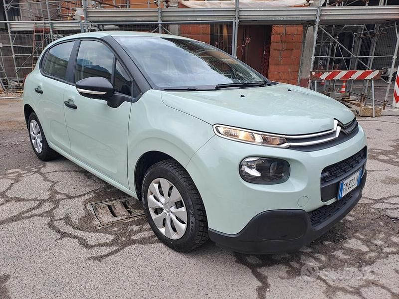 Usata Citroën C3 68 CV (50 kW) 2018 Blu Utilitaria