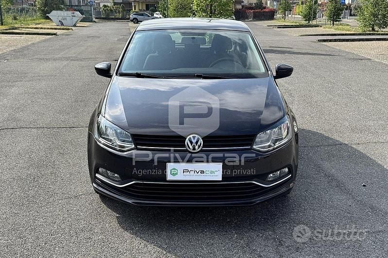 Usata VW Polo Comfortline 75 CV (55 kW) 2016 Nero Utilitaria