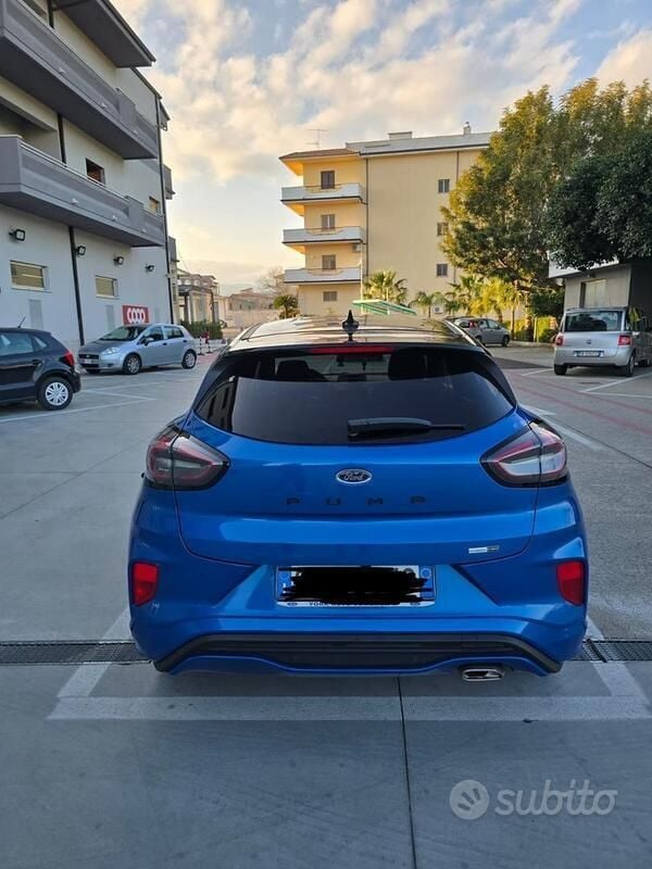 Usata Ford Puma ST-Line X 155 CV (114 kW) 2021 Blu SUV