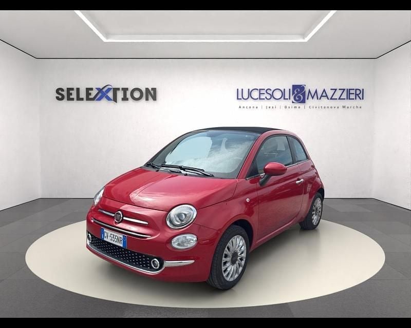 Rosso Usata 2024 Fiat 500C Dolcevita Cabrio | 16.200 € (Buon prezzo) - Immagine 1/4
