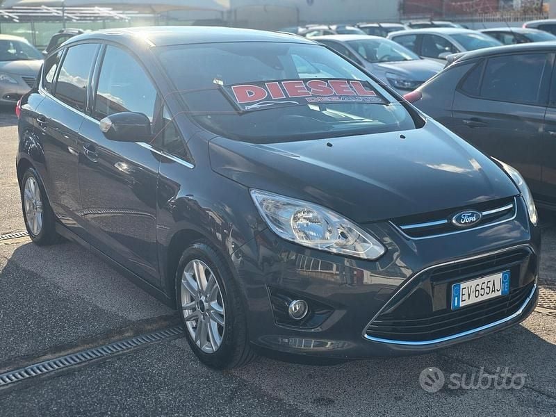 Usata Ford C-MAX Titanium 116 CV (85 kW) 2014 Nero Monovolume