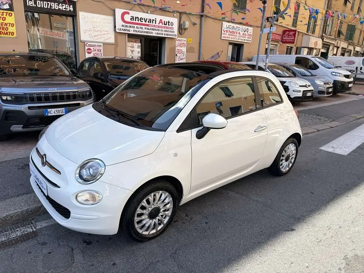 Usata Fiat 500C 69 CV (50 kW) 2023 Bianco Cabrio