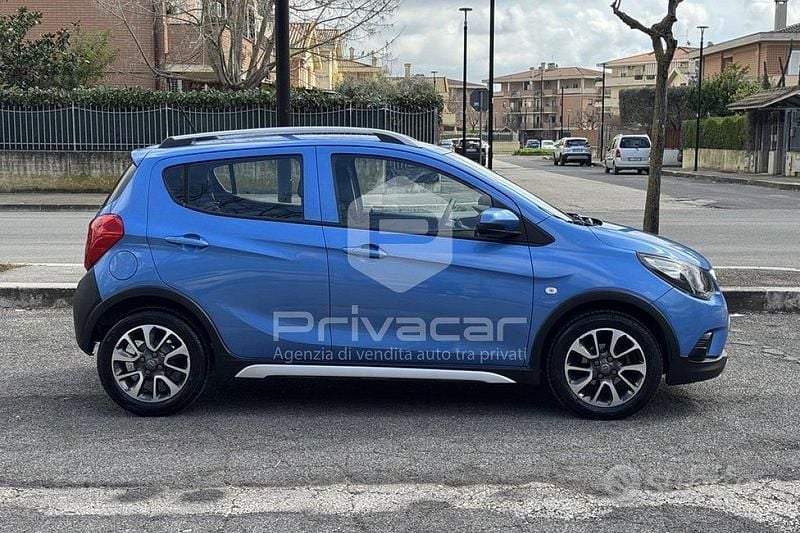 Usata Opel Karl Rocks 75 CV (55 kW) 2018 Blu Utilitaria