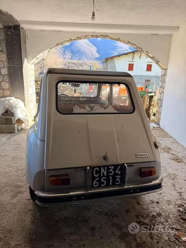 Usata Citroën Dyane 1970 Bianco Berlina