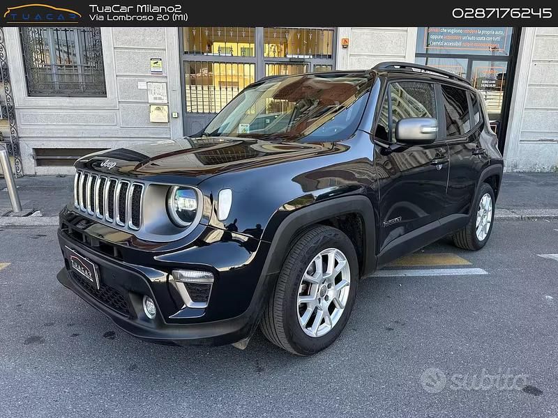 Usata Jeep Renegade Limited 150 CV (110 kW) 2021 Nero SUV