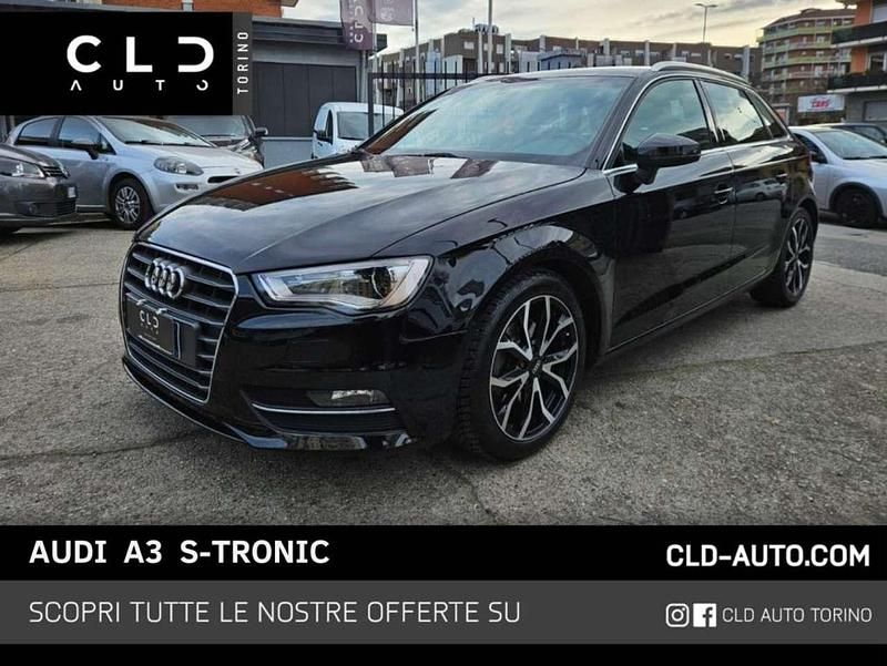 Usata Audi A3 110 CV (80 kW) 2015 Nero Berlina