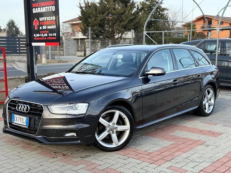 Usata Audi A4 S-line plus 177 CV (130 kW) 2014 Grigio Station wagon
